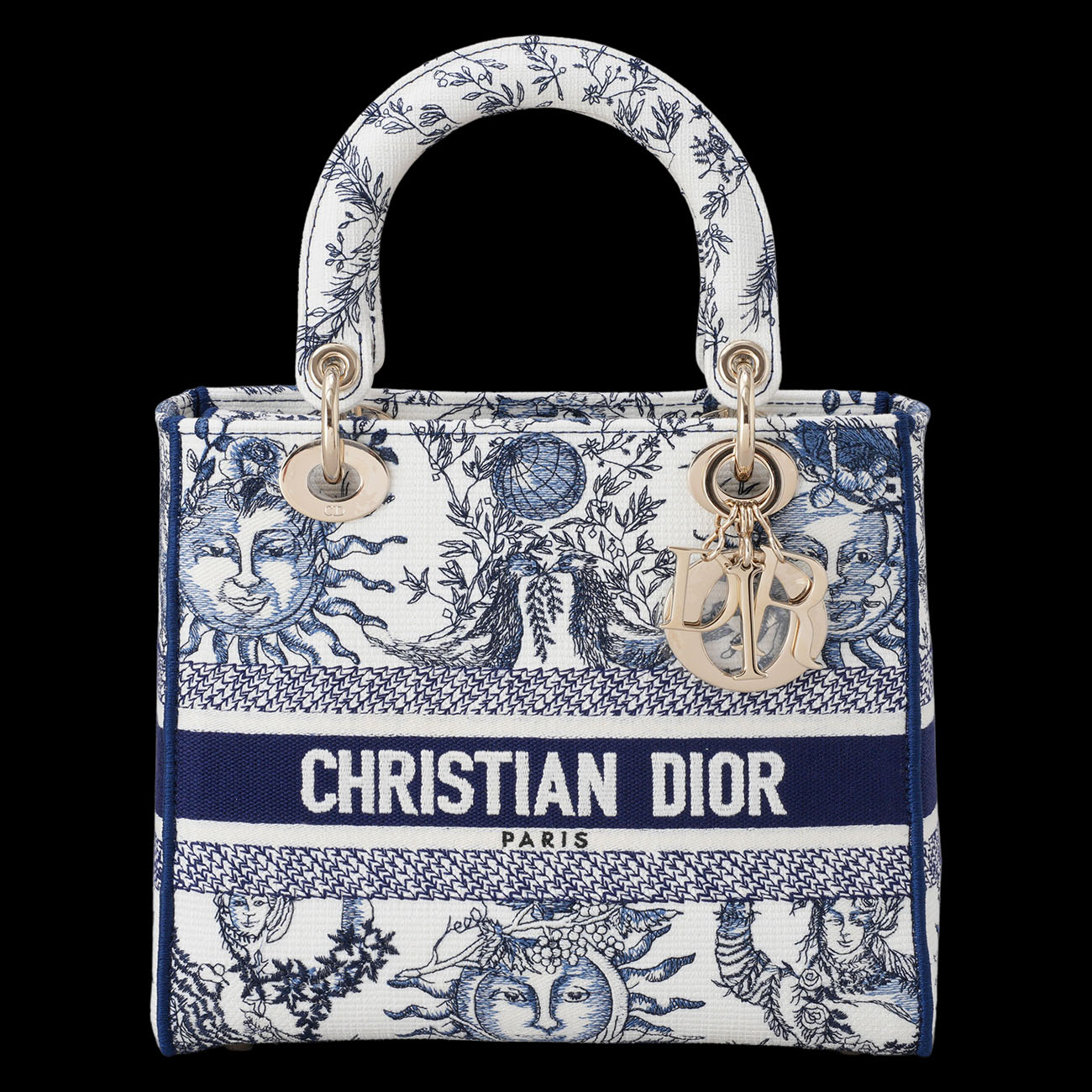 CHRISTIAN DIOR(USED)크리스찬디올 레이디 D LITE 미디엄 백